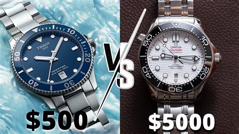 brand better than tissot but cheaper than omega|tissot seastar vs omega seamaster.